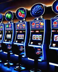 Layar perangkat mobile menampilkan galeri permainan slot online casino